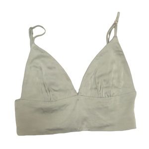 Zara Sage Green Crop Top